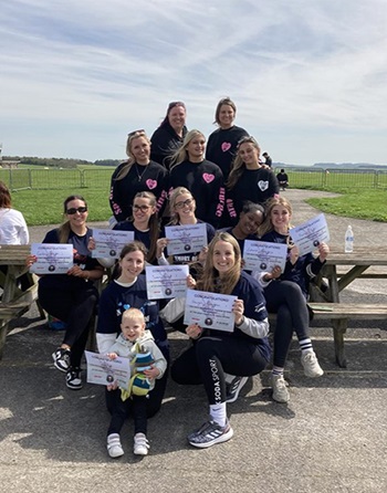 Seven Nursery Practitioners Skydived in Memory of Nursery Manager